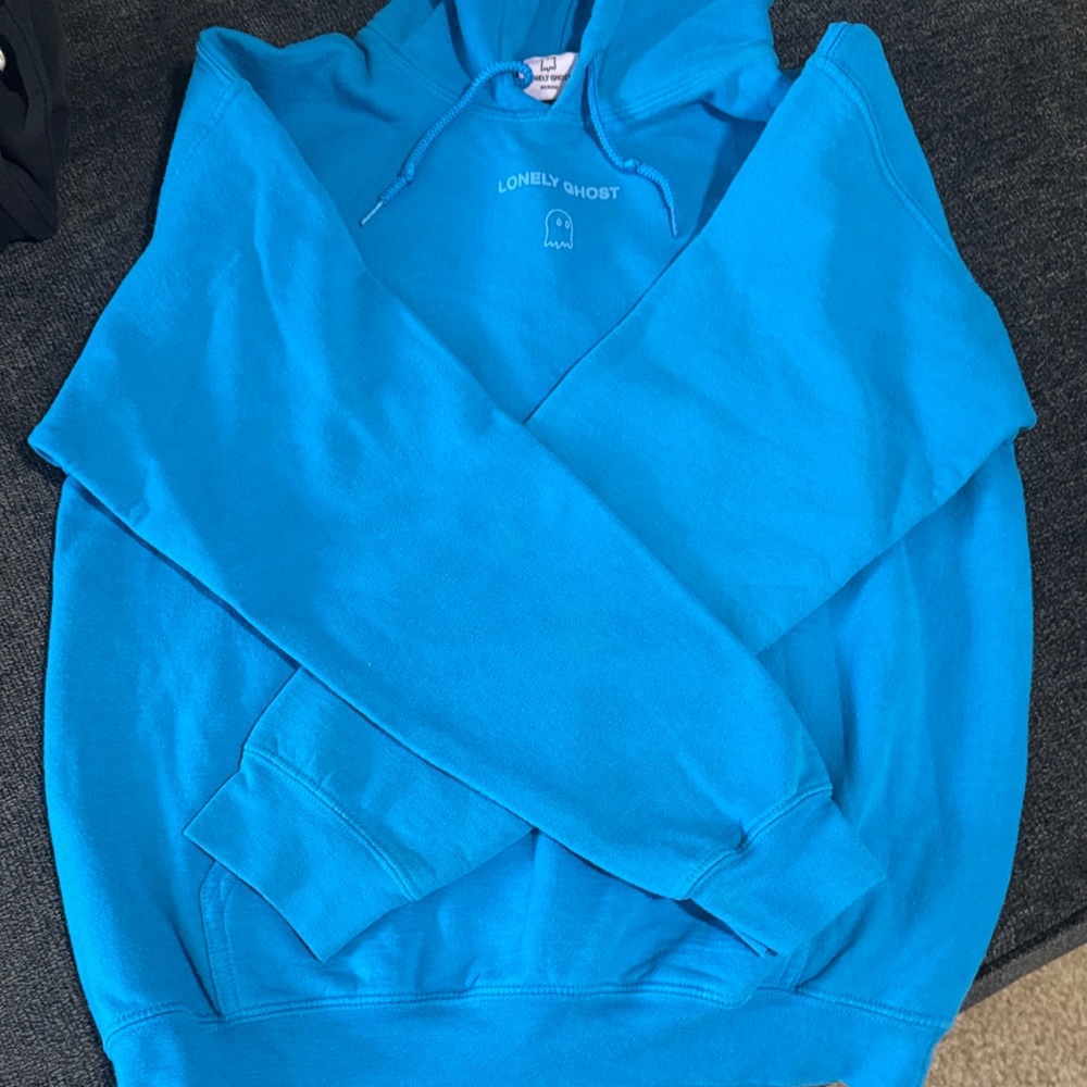 LONELY GHOST Hoodie Size M - Picture 5 of 10